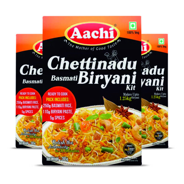 aachi chettinadu biryani kit