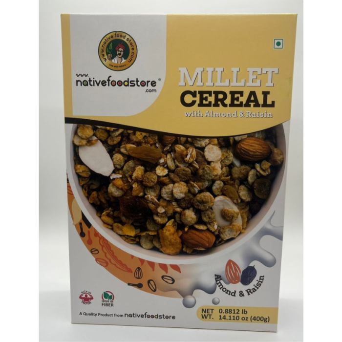 Millet Cereal with Almond Raisin in Qatar