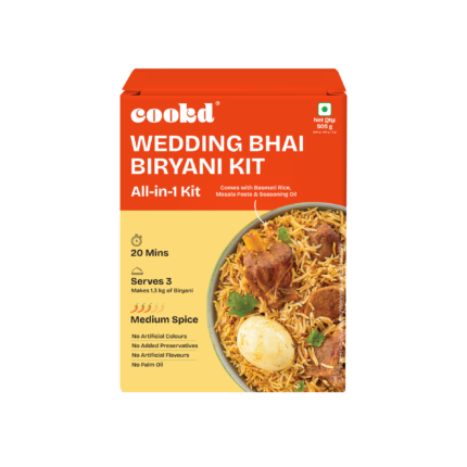 COOKD WEDDING BHAI BIRYANI KIT IN QATAR