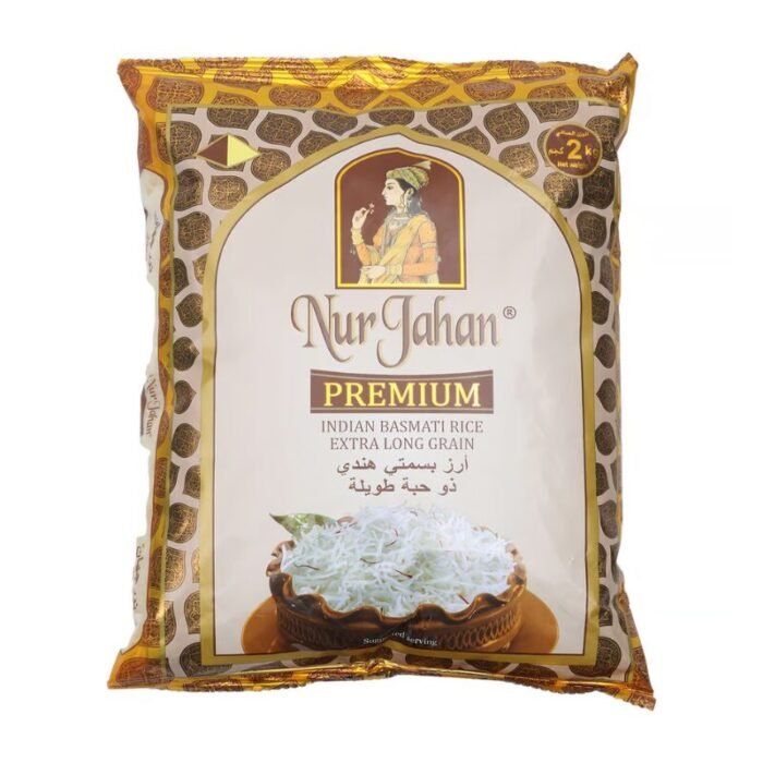 NUR JAHAN PREMIUM BASMATI RICE EXTRA LONG RICE IN QATAR