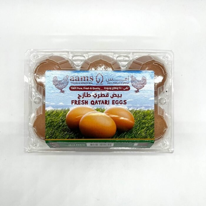 AAMS FRESH BROWN EGGS IN QATAR