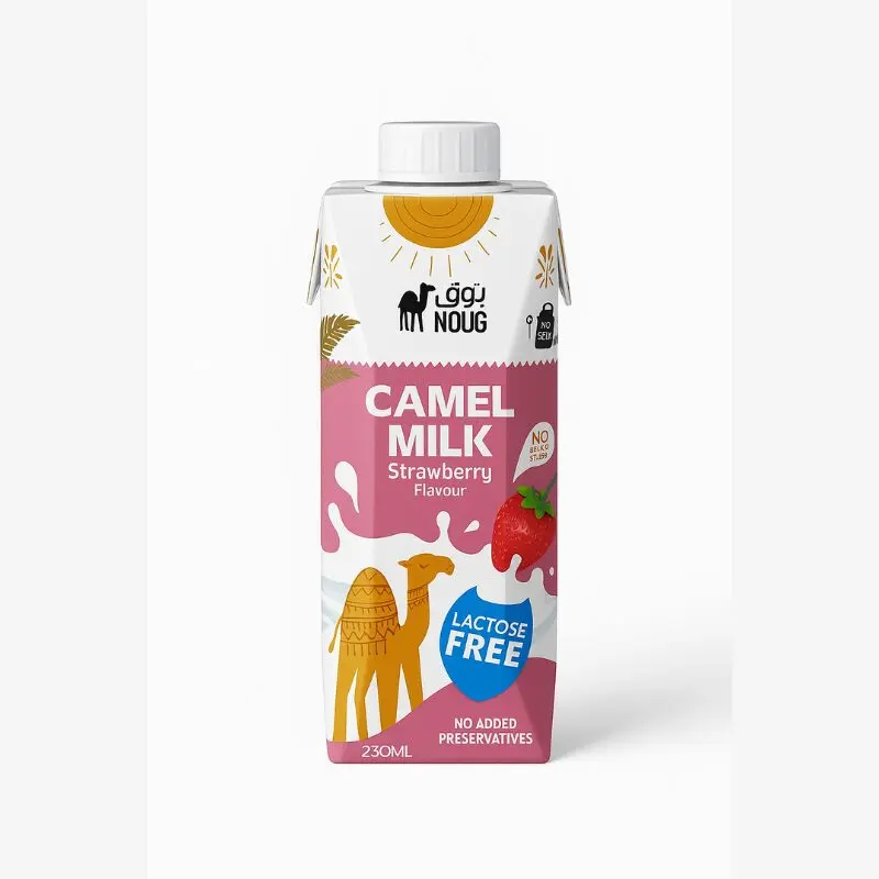 NOUG STRAWBERRY CAMEL MILK IN QATAR
