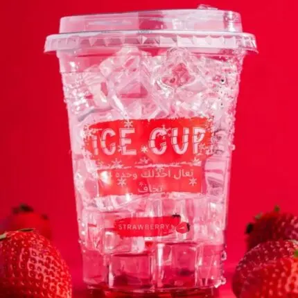 ICE CUP STRAWBERRY FLAVOUR IN QATAR