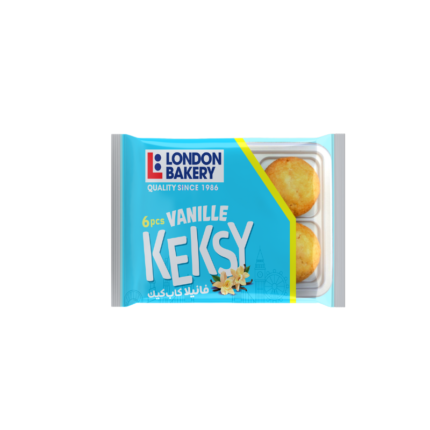 LONDON BAKERY VANILLA CUP CAKE 6PCS