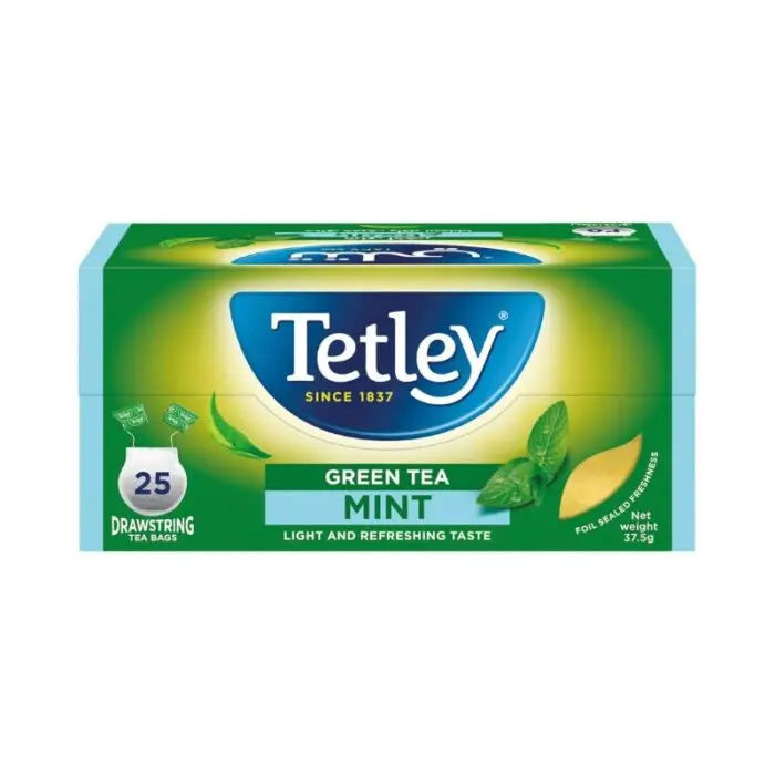 TETLEY MINT GREEN TEA IN QATAR