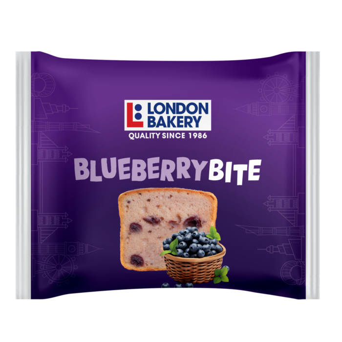 LONDON BAKERY BLUEBERRY BITE CAKE IN QATAR