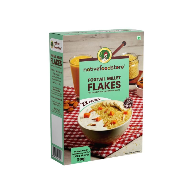 NATIVEFOODS FOXTAIL MILLET FLAKES IN QATAR NATIVEFOODS FOXTAIL MILLET FLAKES IN QATAR