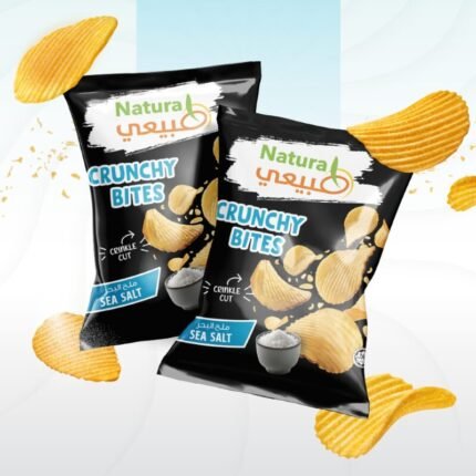 NATURAL CRUNCHY BITES SEA SALT CHIPS IN QATAR