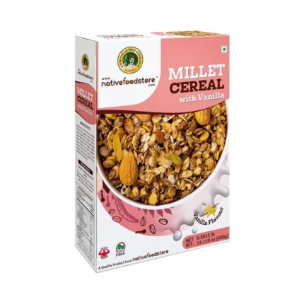 NATIVE FOODS MILLET CEREAL VANILLA IN QATAR