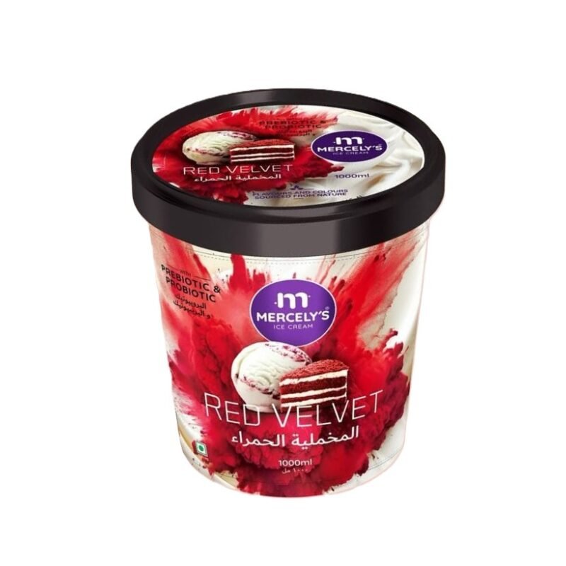 MERCELYS RED VELVET ICE CREAM IN QATAR MERCELYS RED VELVET ICE CREAM IN QATAR