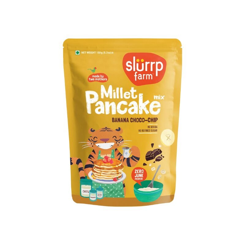 SLURRP FARM MILLET BANANA CHOCO-CHIP PANCAKE MIX IN QATAR