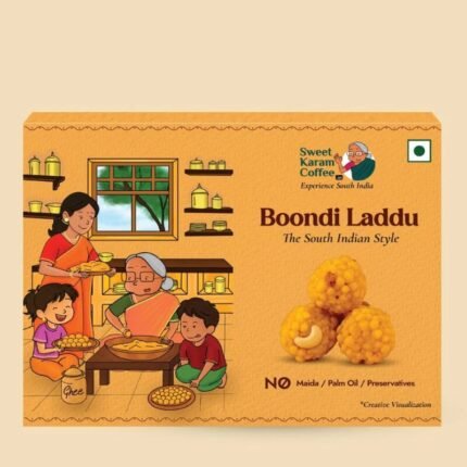 SWEET KARAM COFFEE BOONDHI LADOO IN QATAR