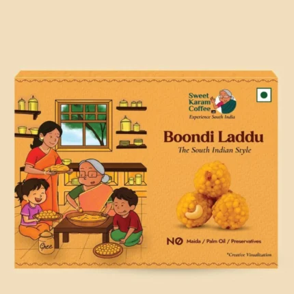 SWEET KARAM COFFEE BOONDHI LADOO IN QATAR