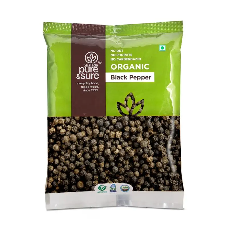 PHALADA PURE & SURE ORGANIC BLACK PEPPER WHOLE IN QATAR PHALADA PURE & SURE ORGANIC BLACK PEPPER WHOLE IN QATAR