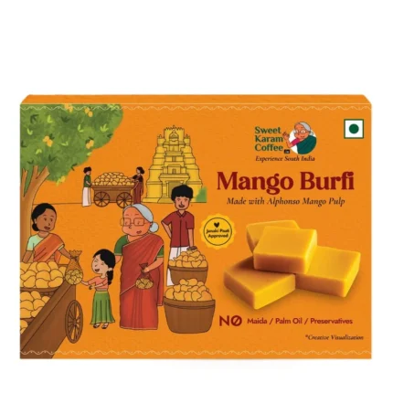 SWEET KARAM COFFEE MANGO BURFI IN QATAR