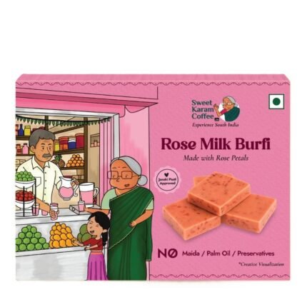 SWEET KARAM COFFEE ROSE BURFI IN QATAR