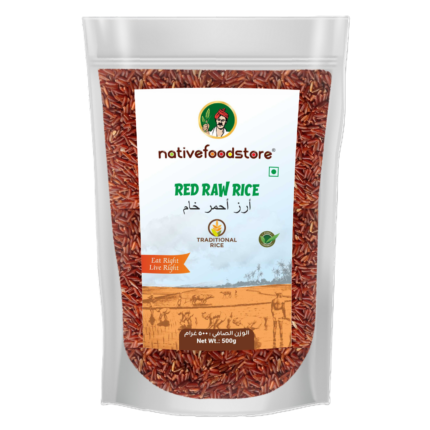 NATIVE FOODS RED RAW RICE IN QATAR
