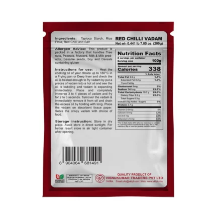 CHAKRA RED CHILLI VADAM IN QATAR