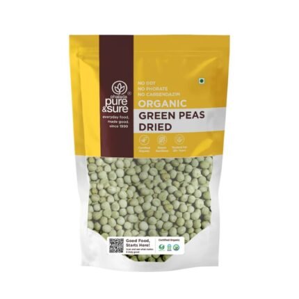 PURE & SURE ORGANIC DRIED GREEN PEAS IN QATAR