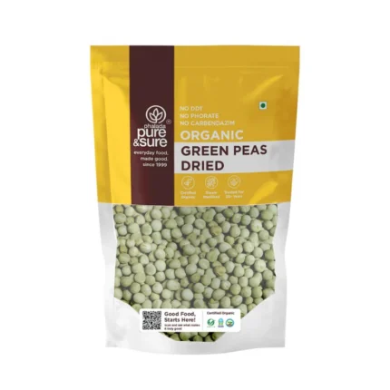 PURE & SURE ORGANIC DRIED GREEN PEAS IN QATAR