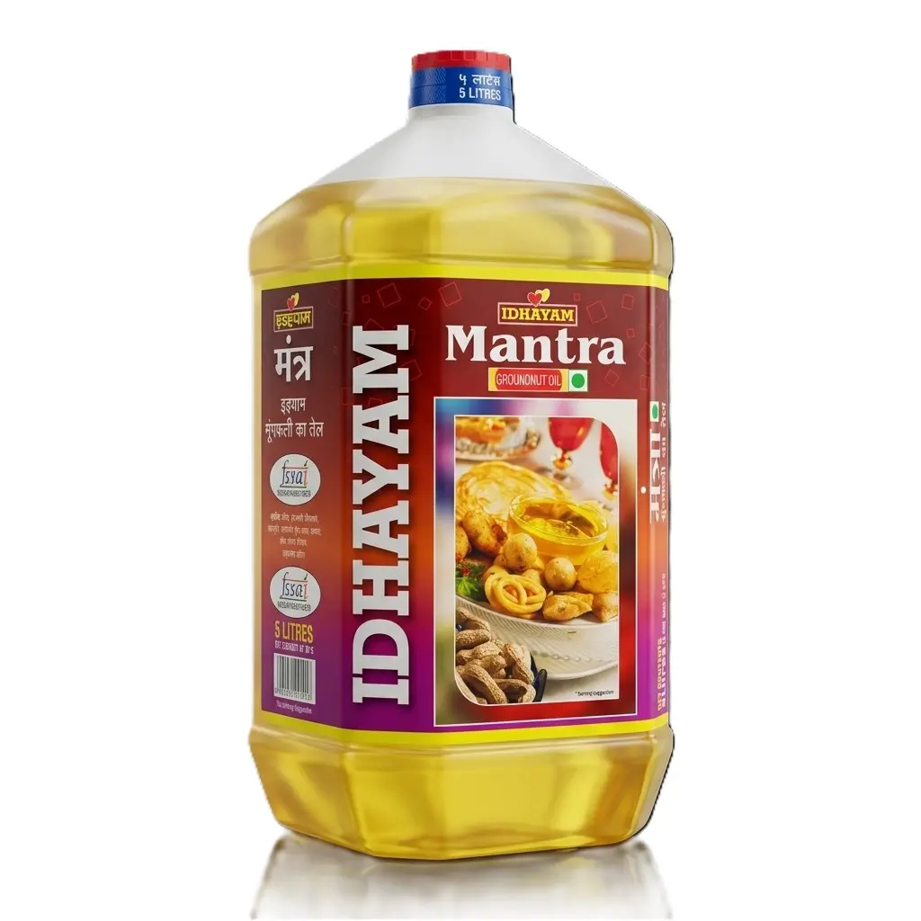 MANTRA PEANUT GROUNDNUT OIL MANTRA GROUNDNUT/PEANUT OIL OIL 1LTR - Image 1