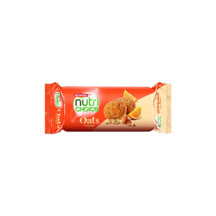 BRITANNIA NUTRICHOICE OATS ORANGE COOKIES IN QATAR