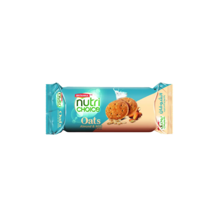 BRITANNIA NUTRICHOICE OATS ALMOND & MILK COOKIES IN QATAR